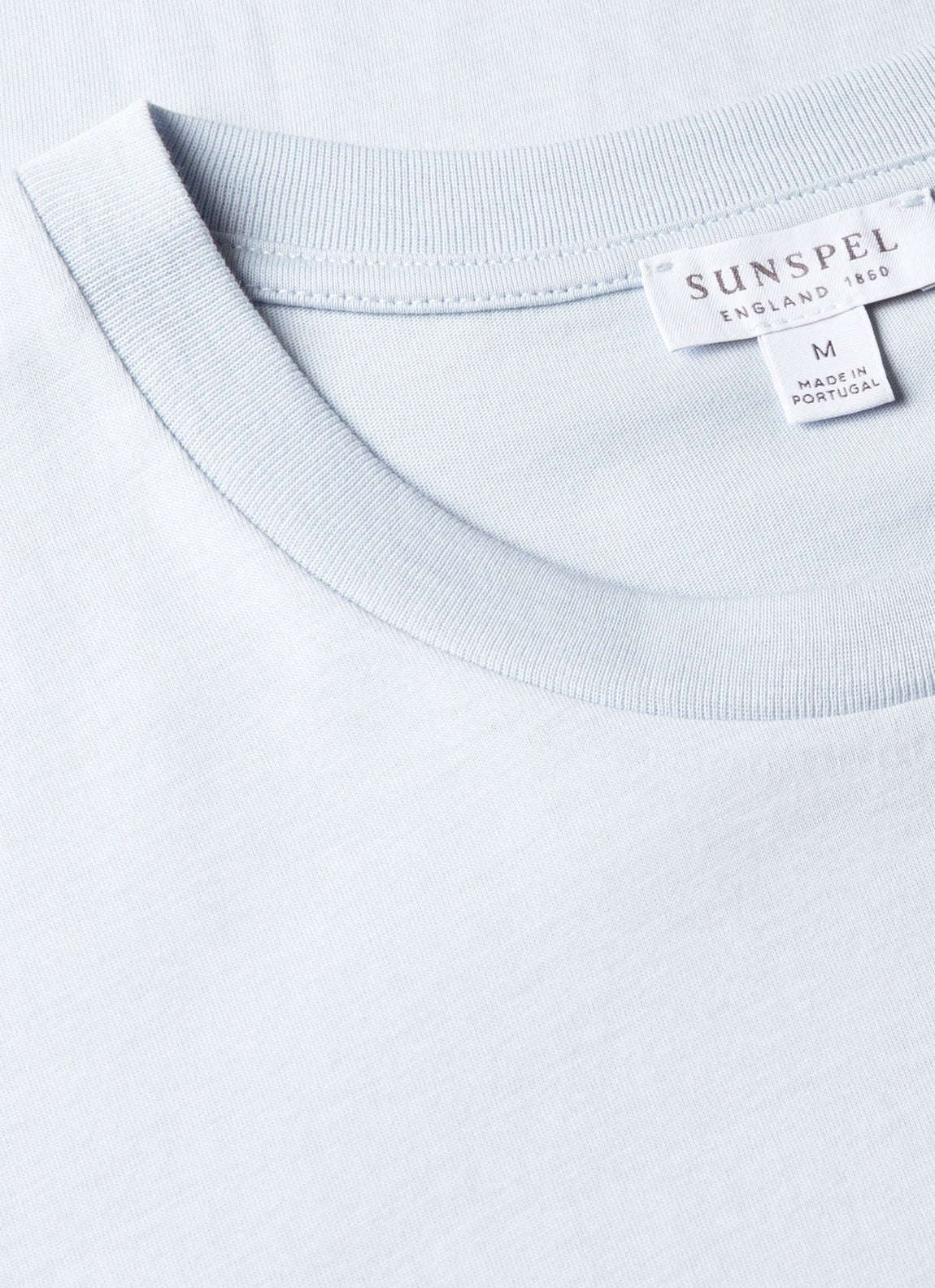 Men's Riviera Midweight T-shirt in Pastel Blue
