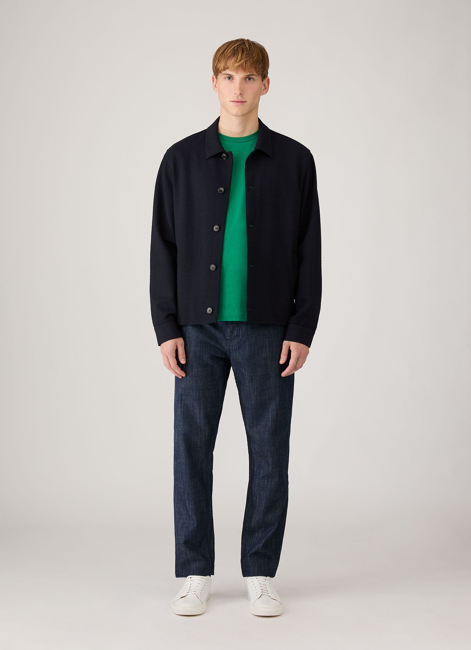 Men's Riviera Midweight T-shirt in Bright Green