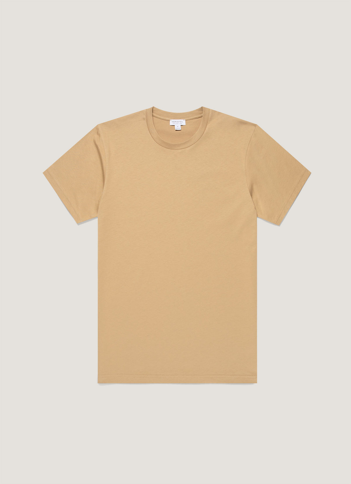 Men's Riviera Midweight T-shirt in Tan