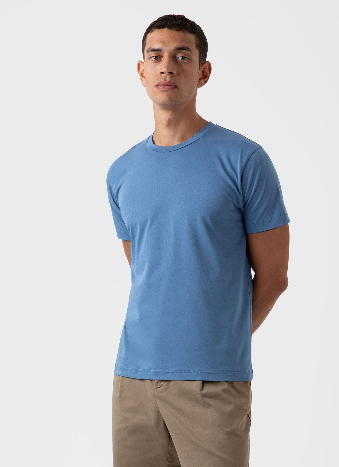 Men's Riviera T-shirt in Bluestone
