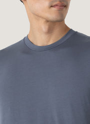 Men's Riviera Midweight T-shirt in Slate Blue