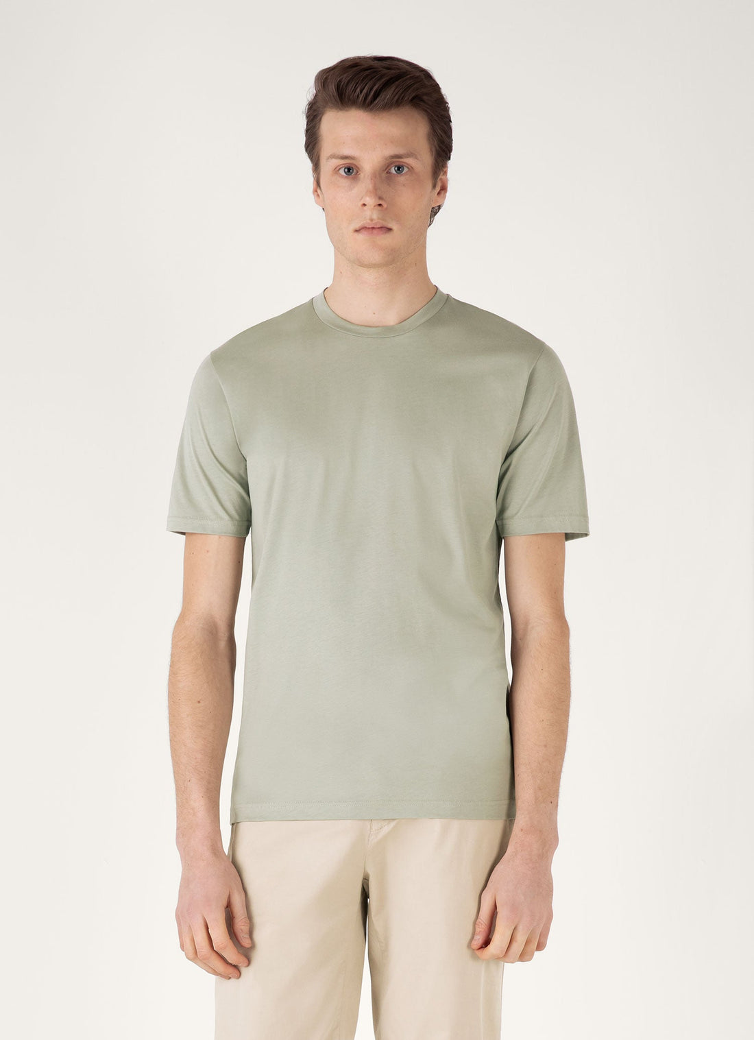 Men's Riviera Midweight T-shirt in Pastel Green