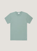 Men's Riviera Midweight T-shirt in Steel Green