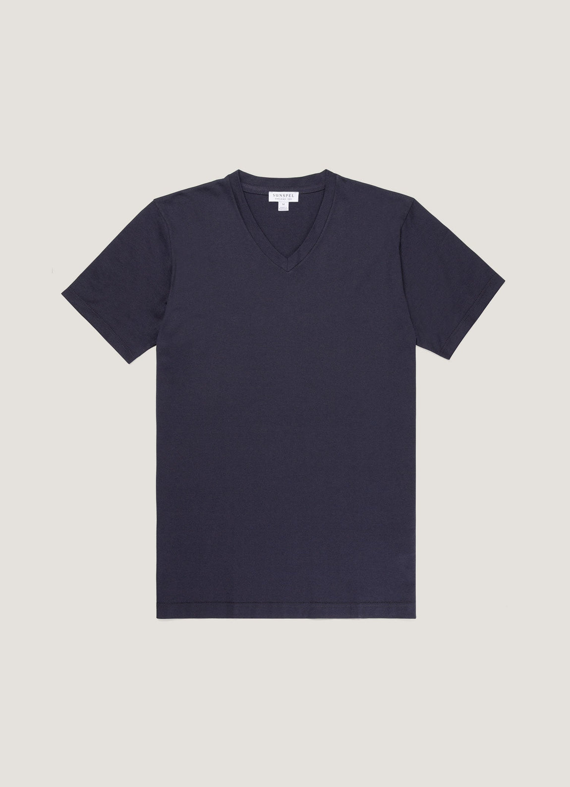 Men's Riviera V Neck T-shirt in Navy