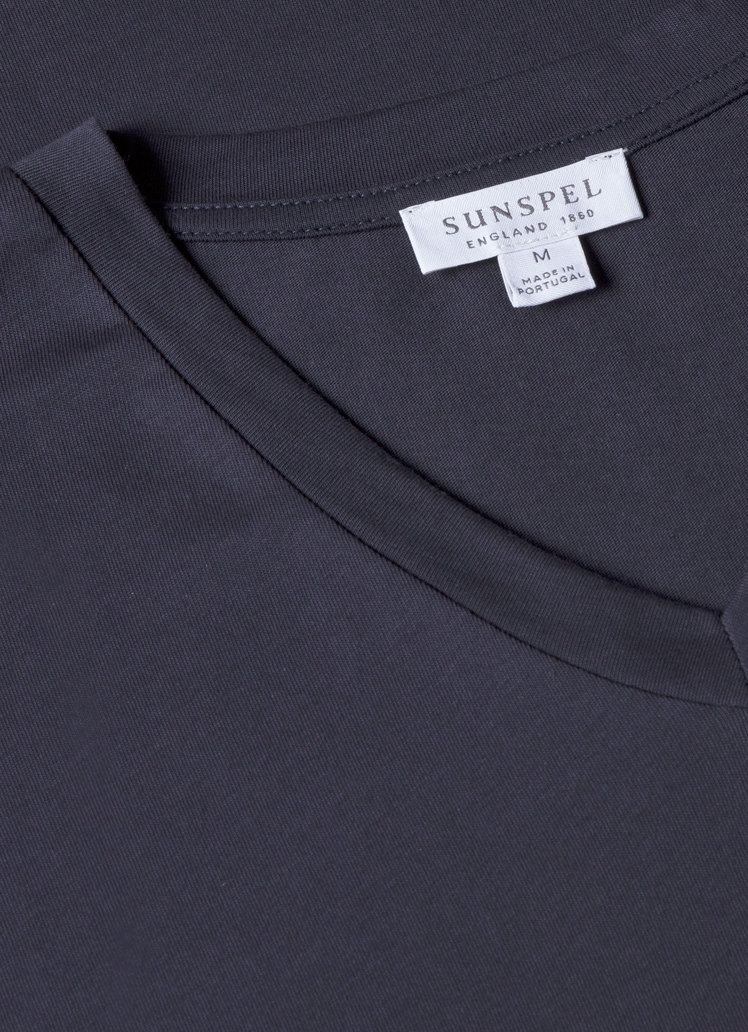 Men's Riviera V Neck T-shirt in Navy
