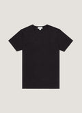 Men's Sea Island Cotton T-shirt in Black