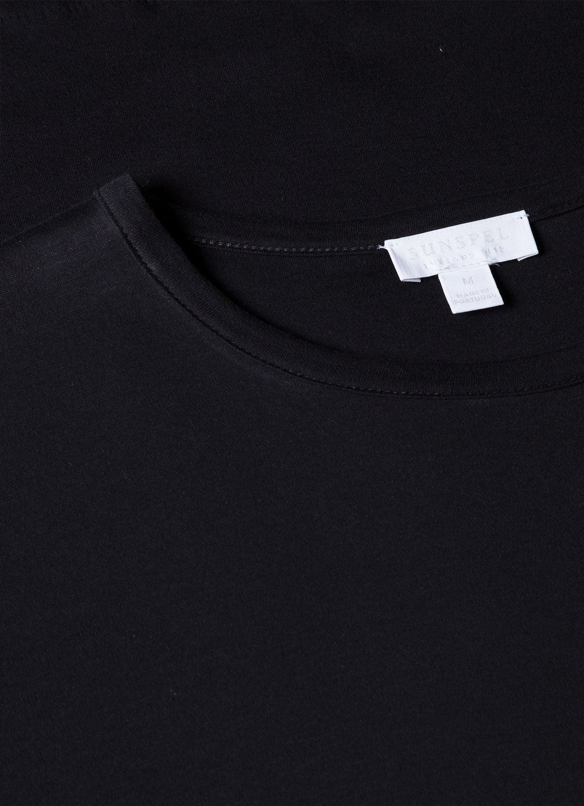 Men's Sea Island Cotton T-shirt in Black