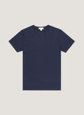 Men's Sea Island Cotton T-shirt in Navy