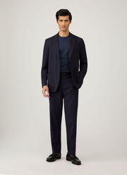 Men's Sea Island Cotton T-shirt in Navy