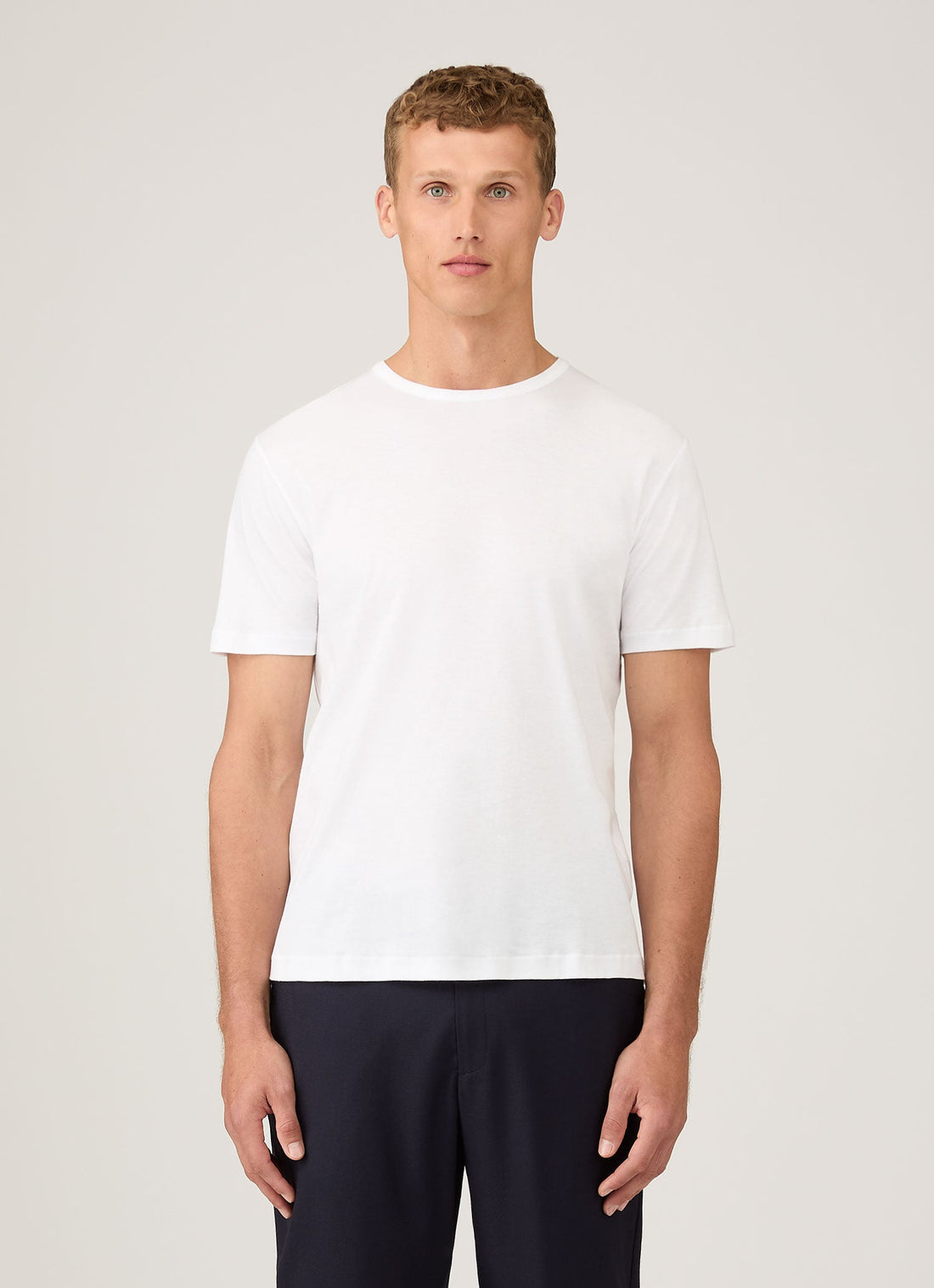 T-Shirt aus Sea Island Baumwolle