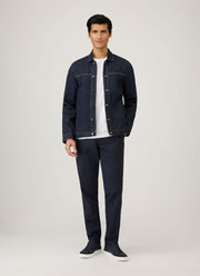 Men's Long Sleeve Riviera T-shirt in White