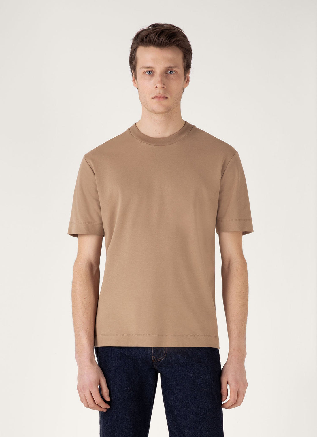 Men's Relaxed Fit Heavyweight T-shirt in Dune