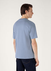 Men's Relaxed Fit Heavyweight T-shirt in Vintage Blue