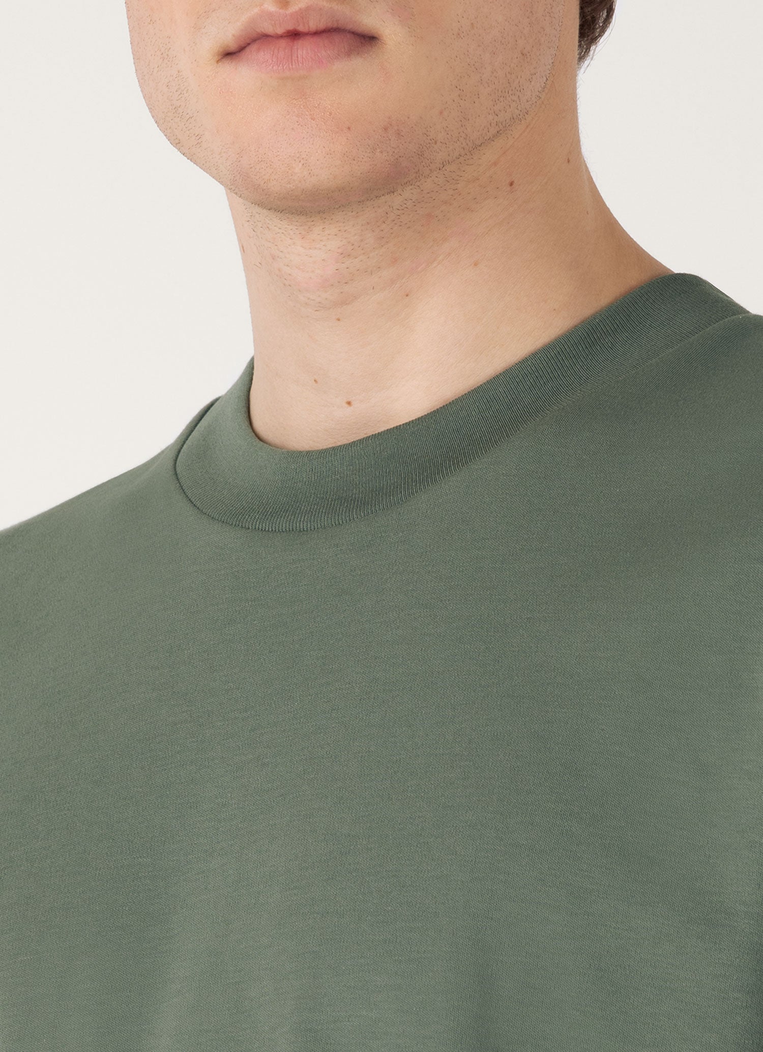 Men's Relaxed Fit Heavyweight T-shirt in Dusk Green