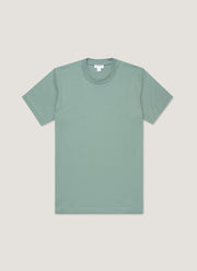 Men's Relaxed Fit Heavyweight T-shirt in Steel Green