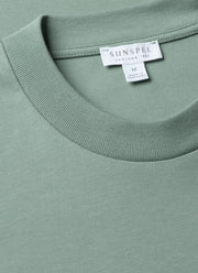 Men's Relaxed Fit Heavyweight T-shirt in Steel Green