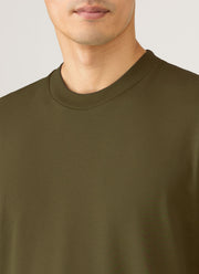 Men's Relaxed Fit Heavyweight T-shirt in Deep Olive