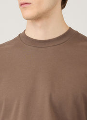 Men's Long Sleeve Heavyweight T-shirt in Bark