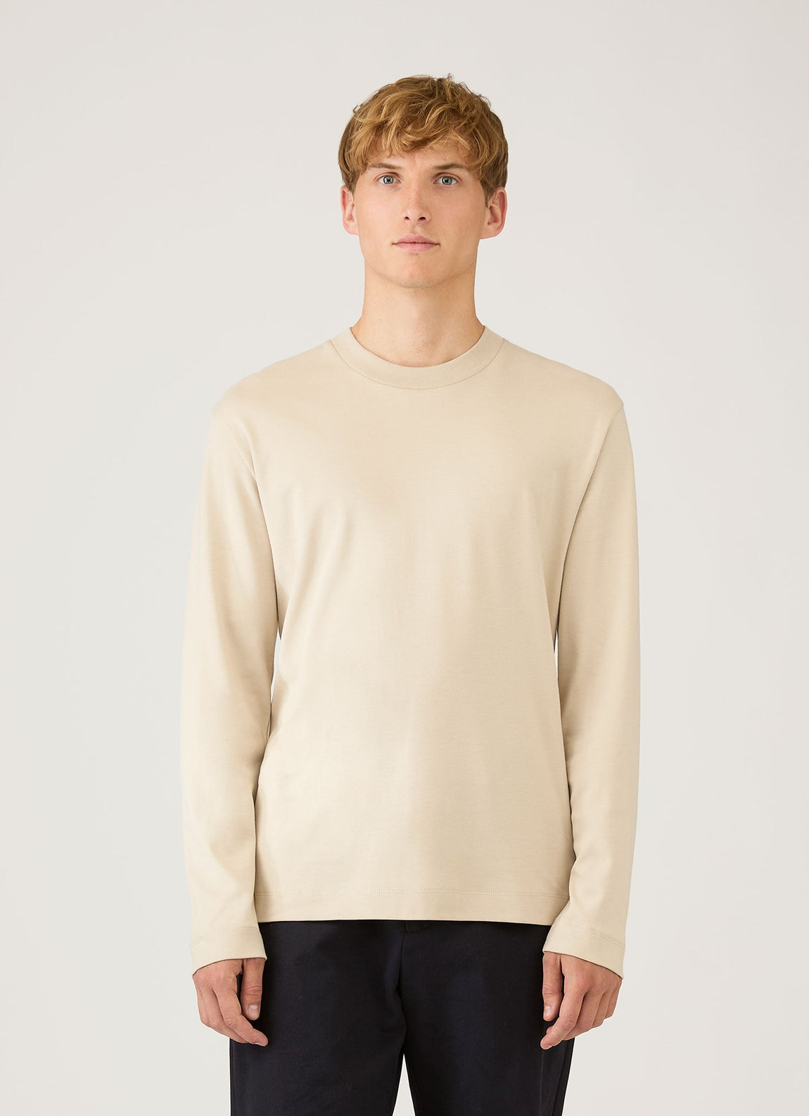 Men's Long Sleeve Heavyweight T-shirt in Hazelwood