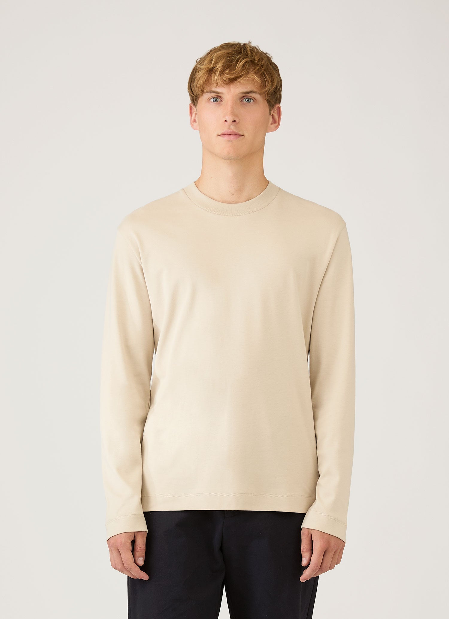 Men's Long Sleeve Heavyweight T-shirt in Hazelwood