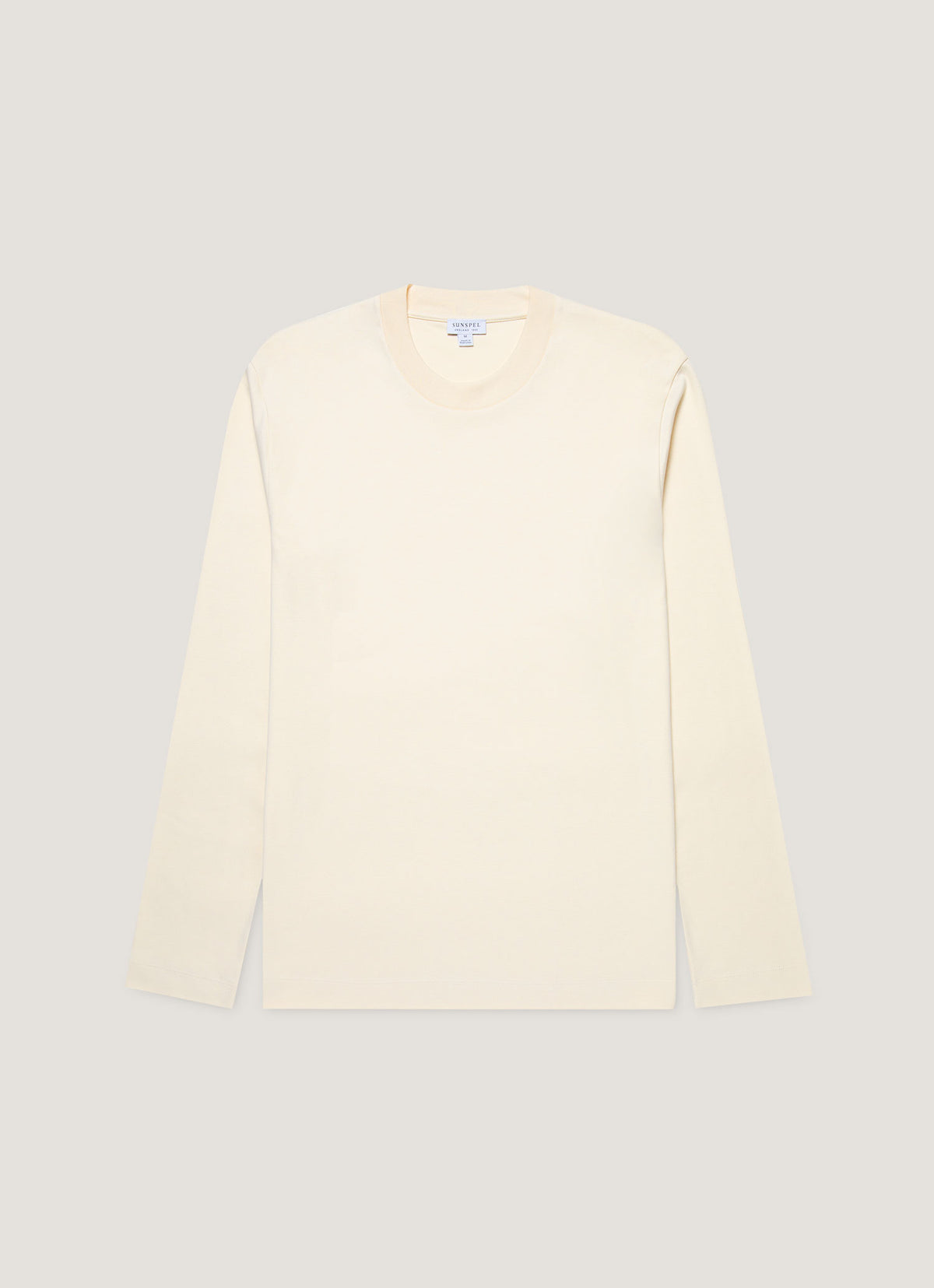 Men's Long Sleeve Heavyweight T-shirt in Undyed