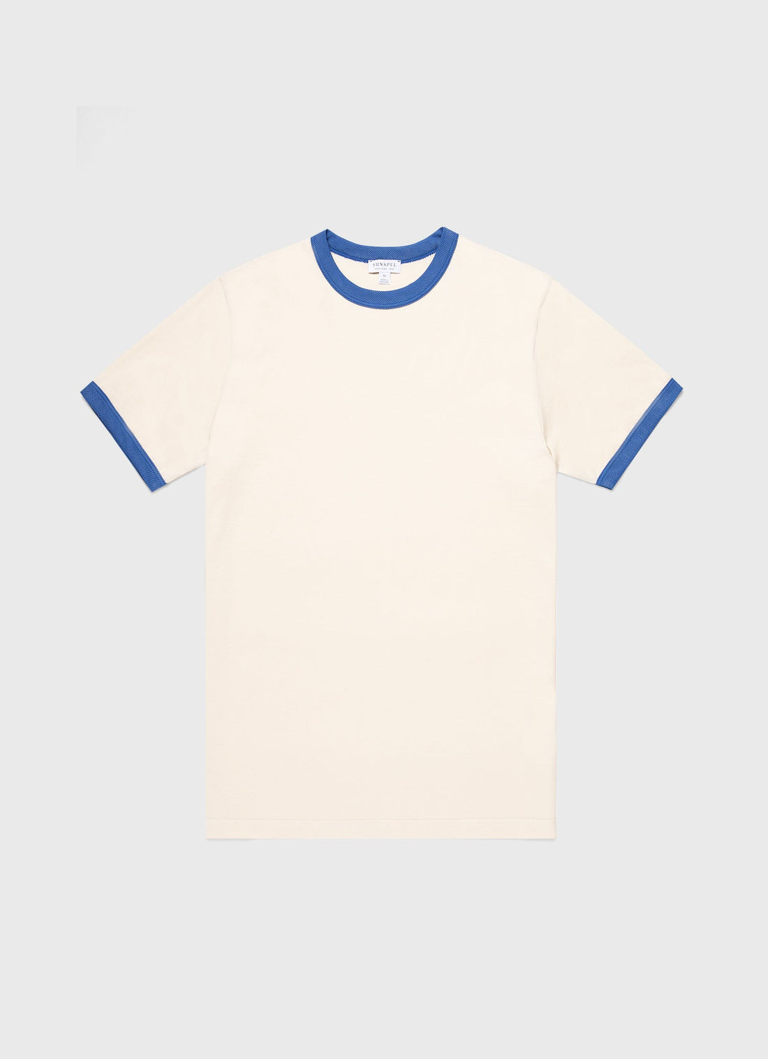 Men's Classic Ringer T-shirt in French Blue