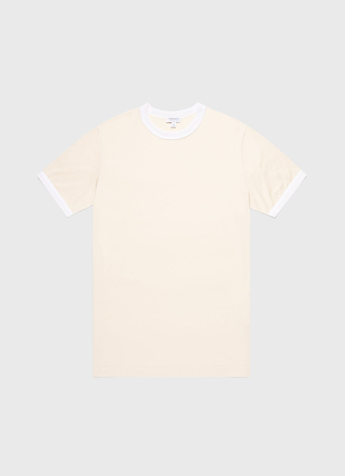 Men's Classic Ringer T-shirt in White