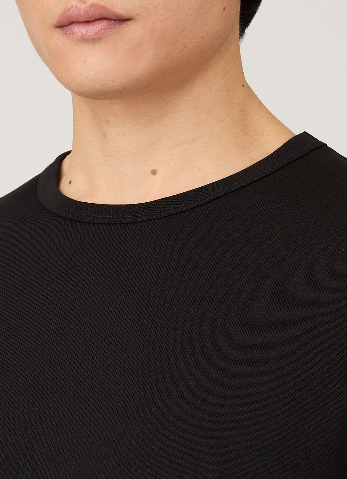 Men's Single Jersey T-shirt in Black