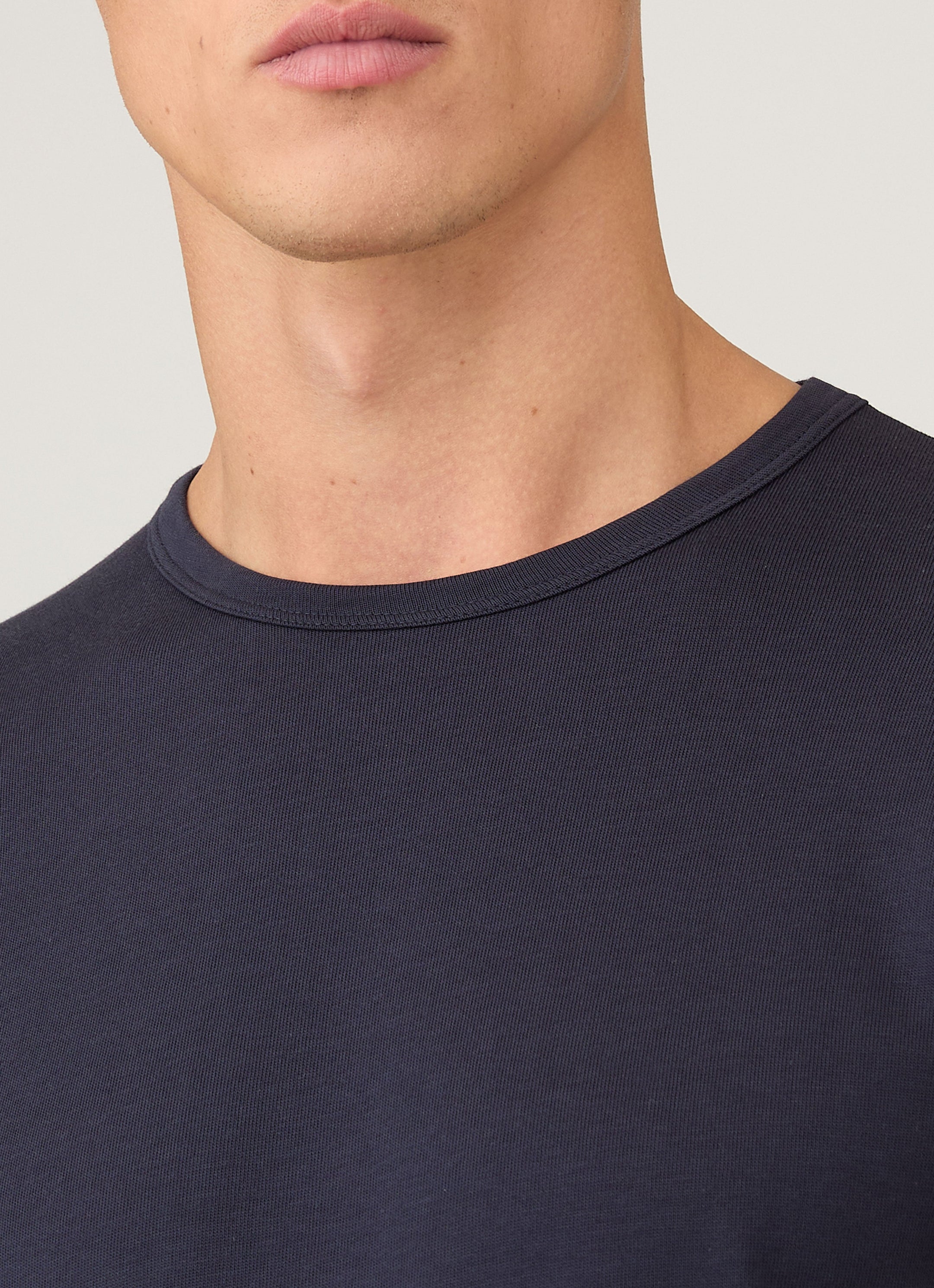 Men's Single Jersey T-shirt in Navy