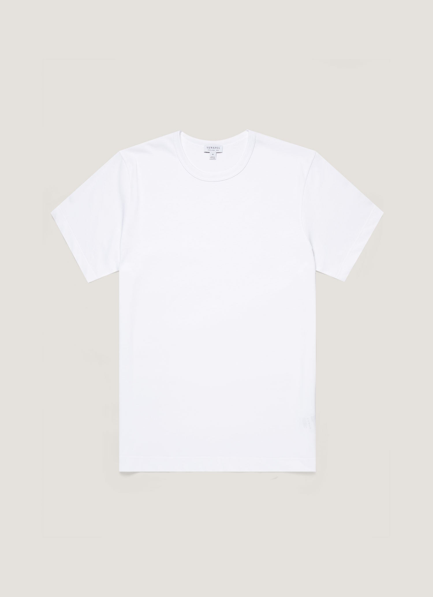 Men's Single Jersey T-shirt in White