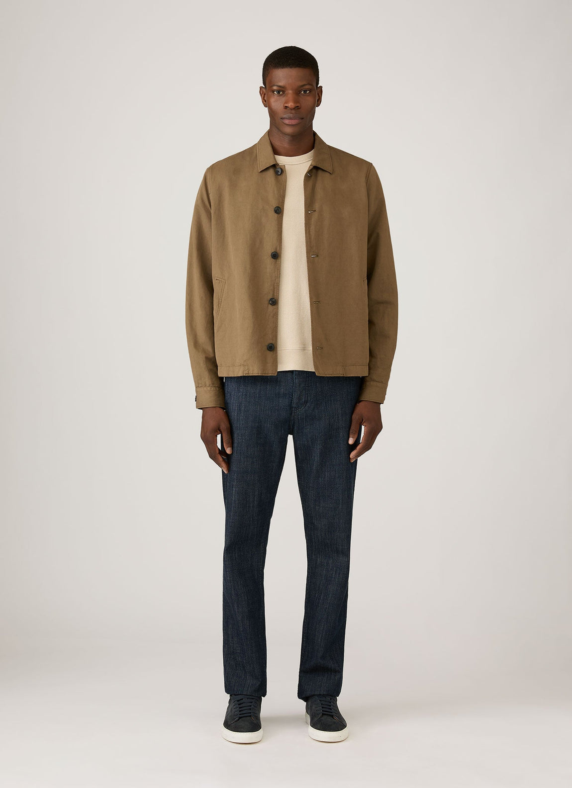 Men's Long Sleeve Cellulock Crew Neck in Hazelwood