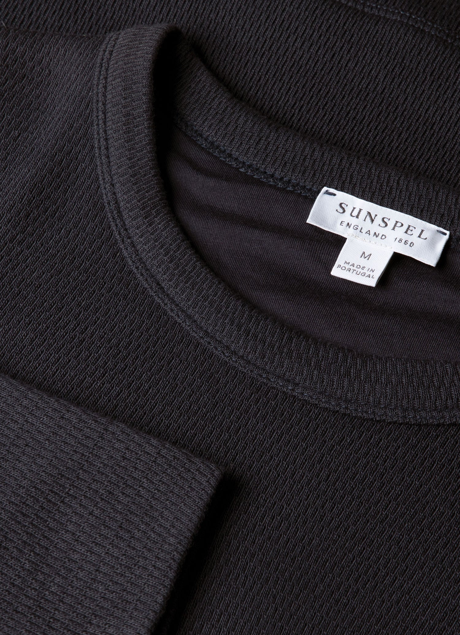 Men's Long Sleeve Cellulock Crew Neck in Navy