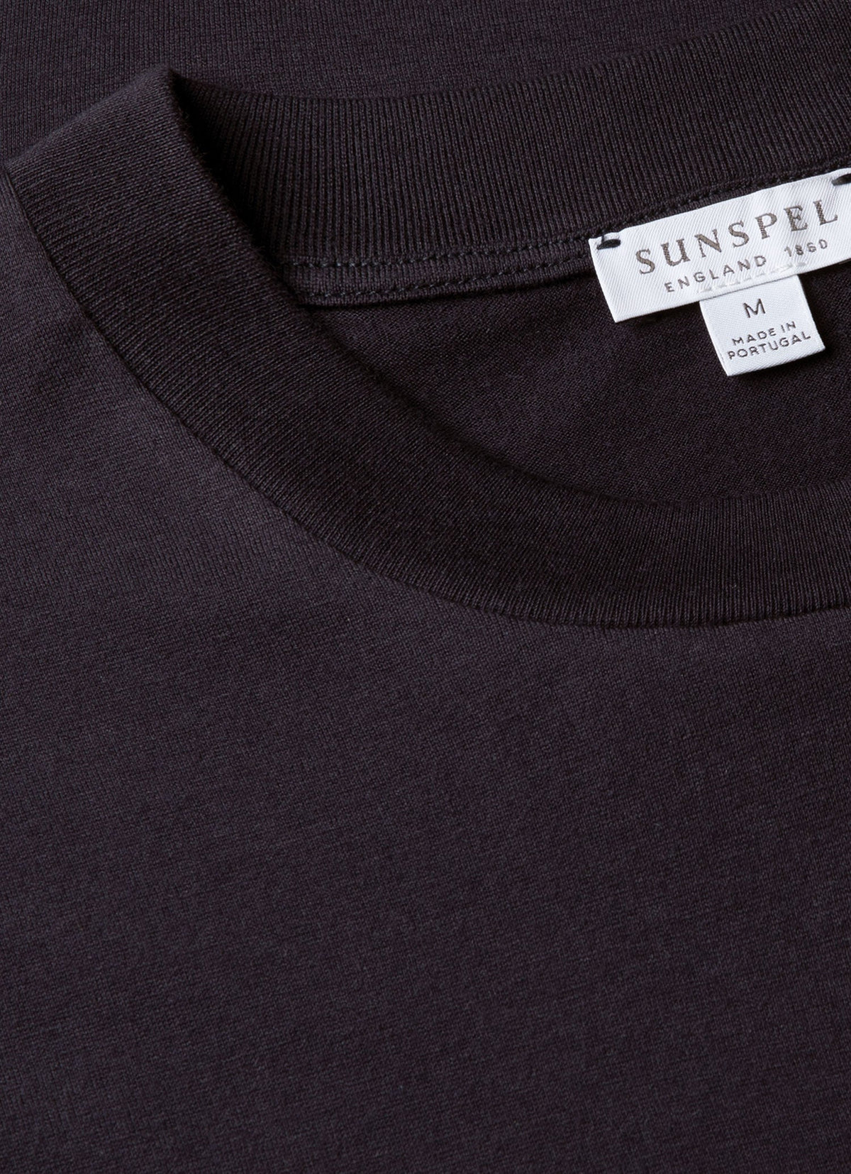 Men's Silk Cotton Cashmere T-shirt in Navy