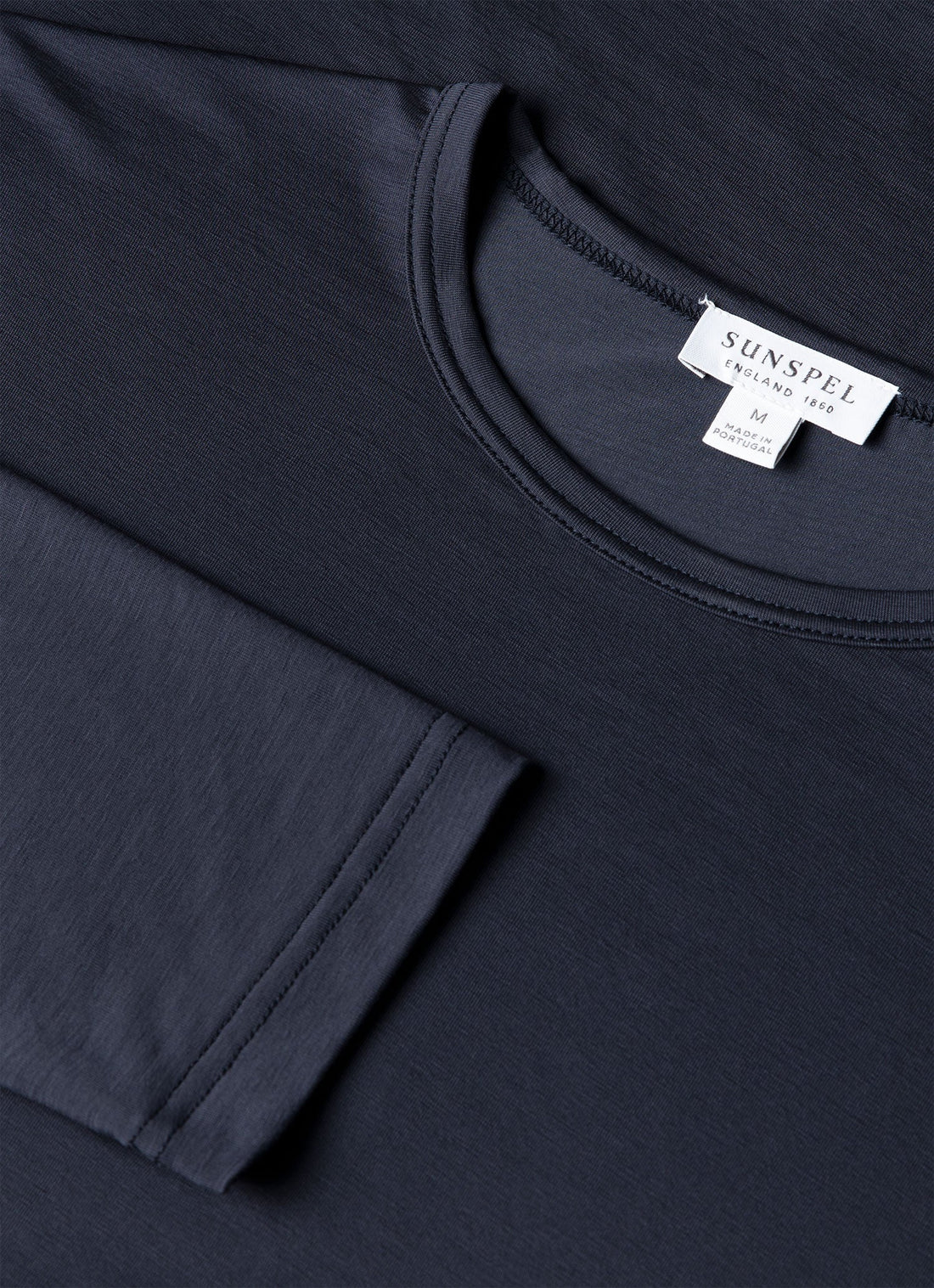 Tencel™ T‑Shirt mit langen Ärmeln