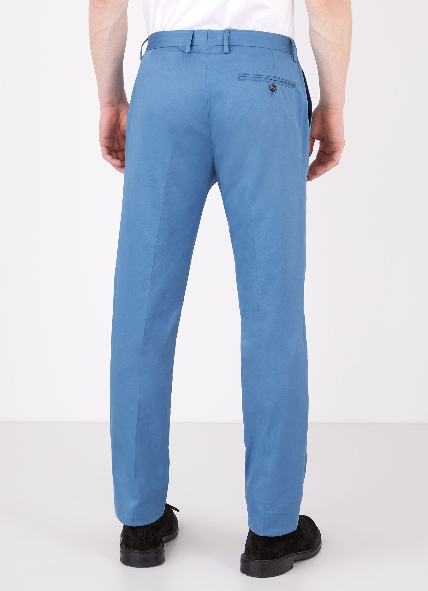 Men's Paul Weller Trouser in Petrol Blue