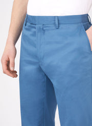 Men's Paul Weller Trouser in Petrol Blue