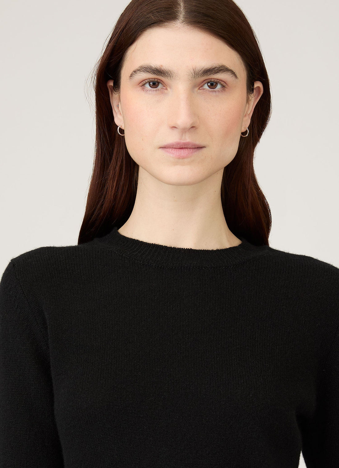 Women's Cashmere Jumper in Black
