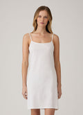 Women's Cotton Slip in White