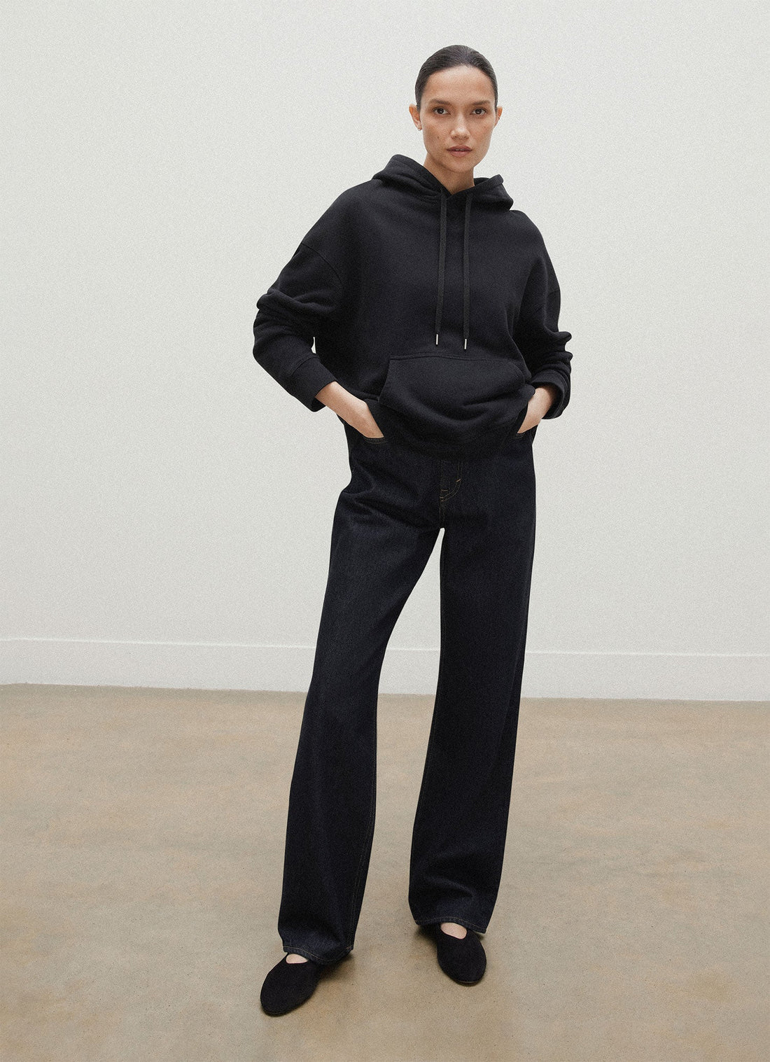 Loopback Kapuzenpullover