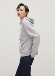 Women's Loopback Hoodie in Grey Melange