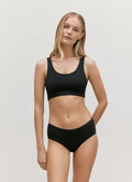 Women's Tencel™ Scoop Bralette in Black