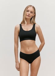 Women's Tencel™ Scoop Bralette in Black