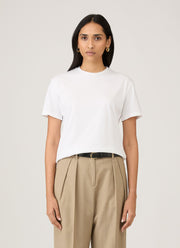 Women's Boy Fit T-shirt in White