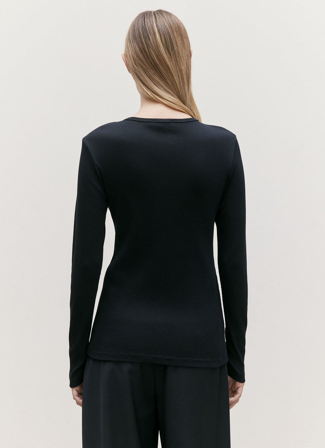 Geripptes Henley
