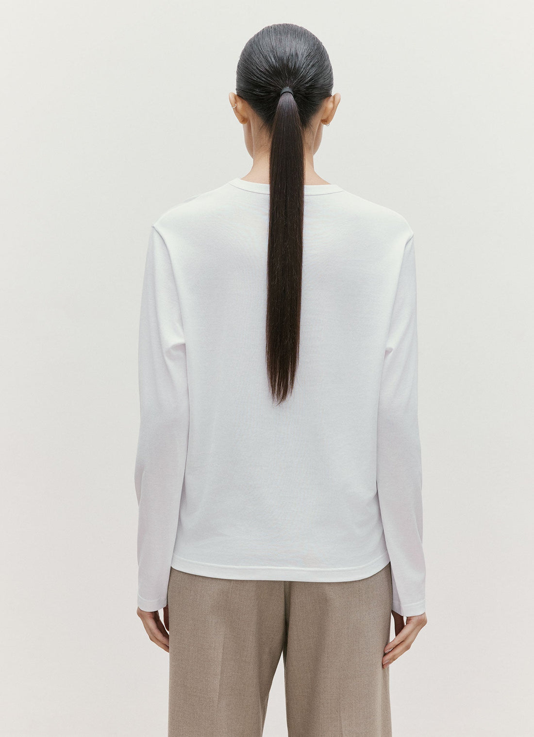 Langarmshirt mit entspannter Passform