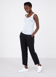 Women's Classic Vest in Powder Blue