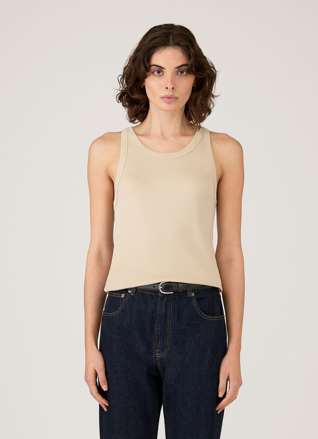Geripptes Tanktop