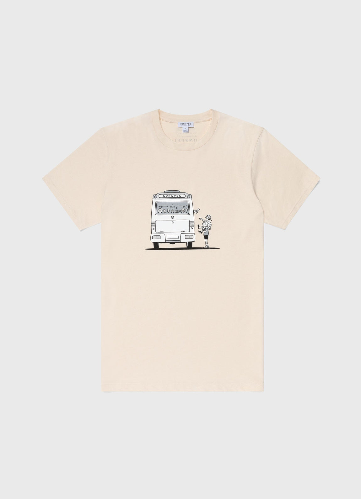 Men's Matt Blease Print T-shirt in Undyed