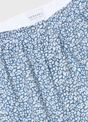 Men's Liberty Print Boxer Shorts in Feather Meadow