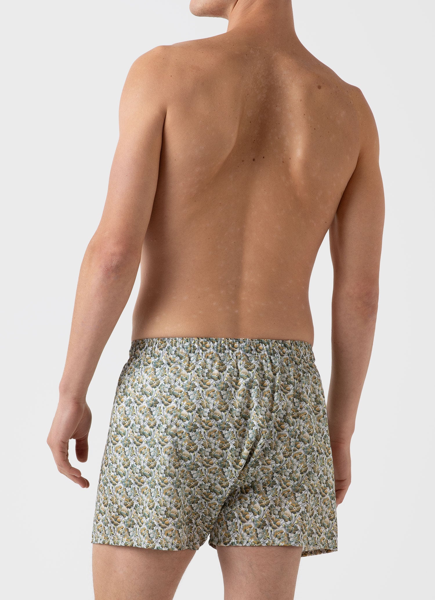 Men's Liberty Print Boxer Shorts in Spring Flower